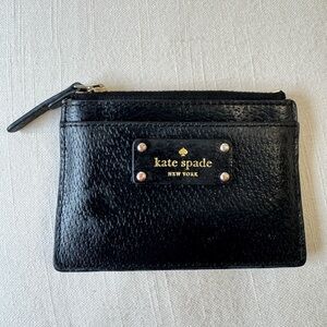 Kate Spade Black Leather Wallet